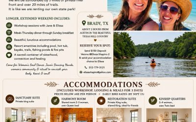 Soul Dancing in the Texas Hill Country with JANE & Elissa Shapiro